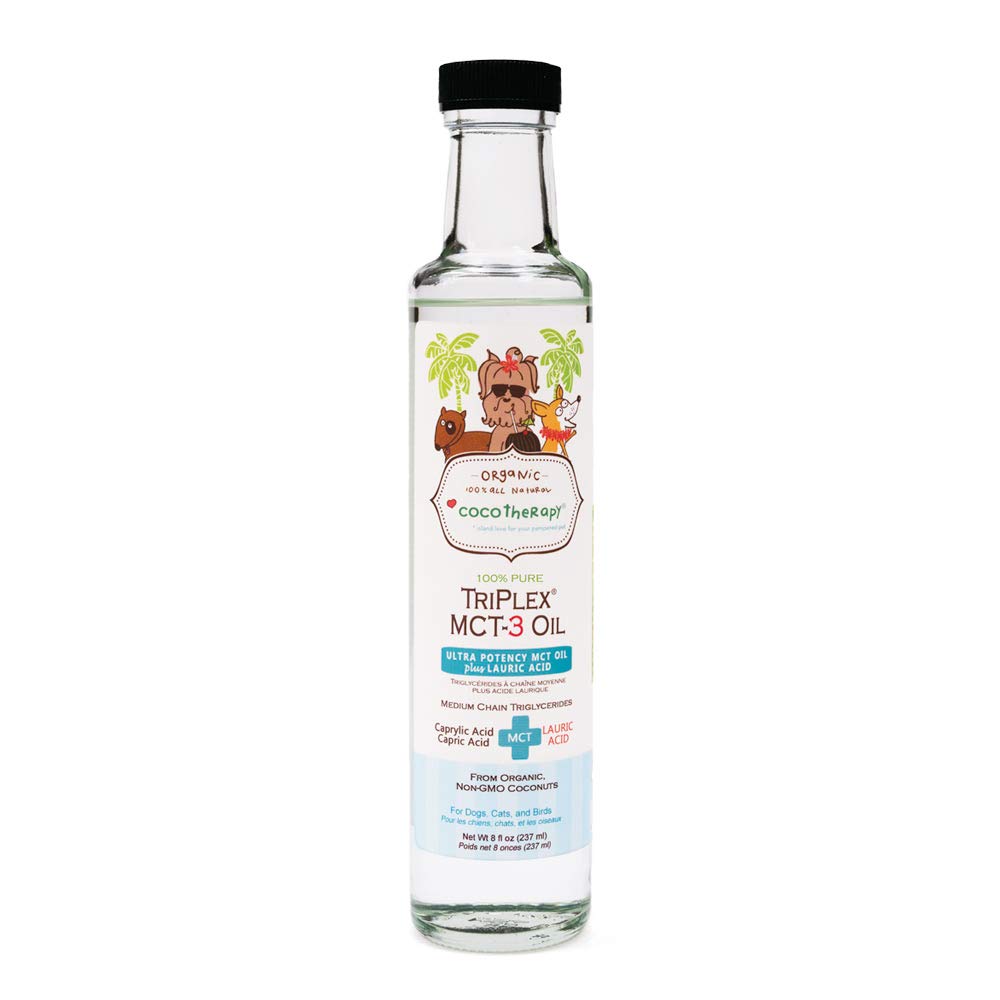 CocoTherapy Triplex MCT-3 Oil bottle for quick energy support