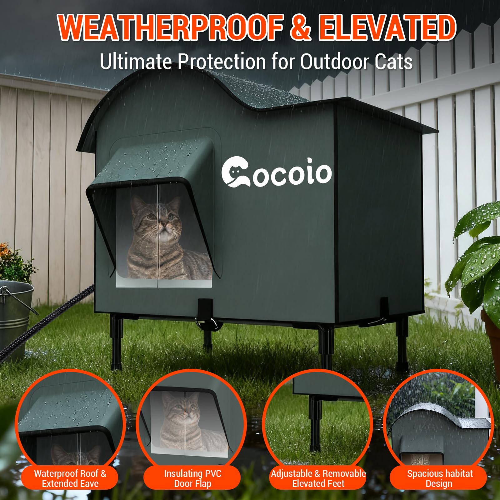 Cocoio feral cat gift ready packaging suitable for rescuers and colonies