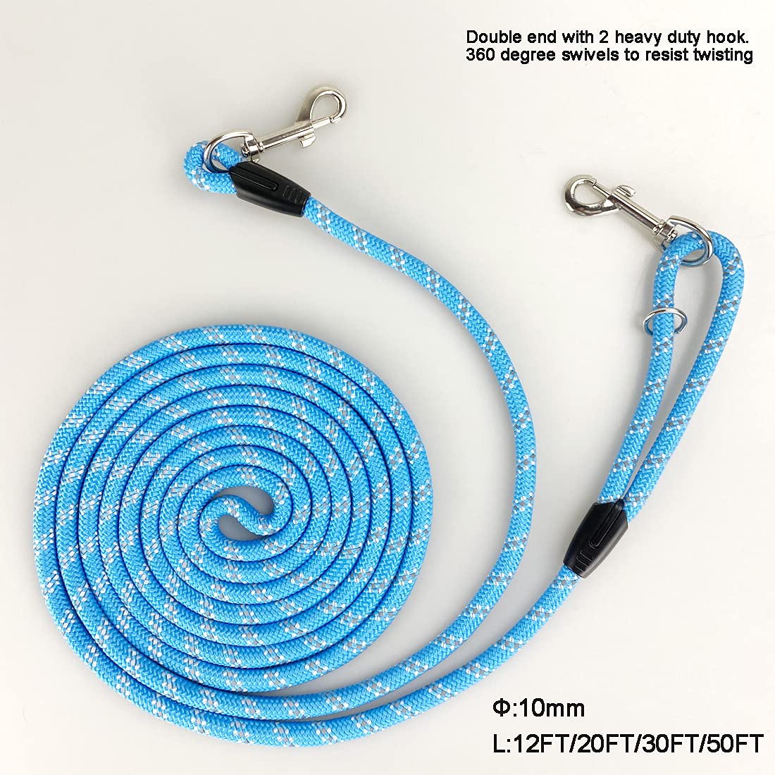 Codepets 360-degree swivel prevents twisting during movement.