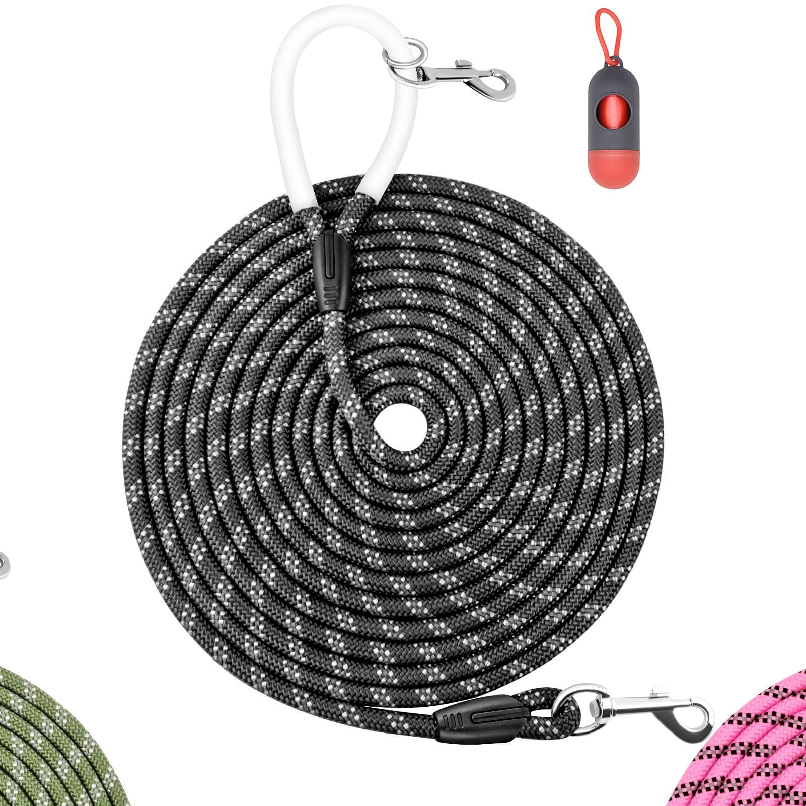 Codepets nylon dog leash 6ft highlight durable braided nylon for comfortable walks