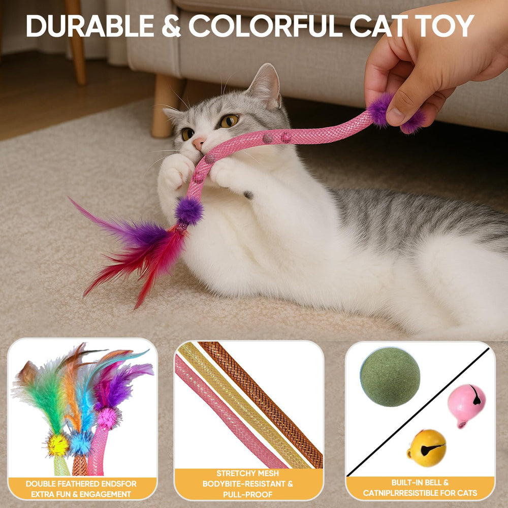Coivnl rainbow plush adds colorful texture for stimulating play