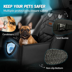 Cokiki car seat being installed with adjustable straps.