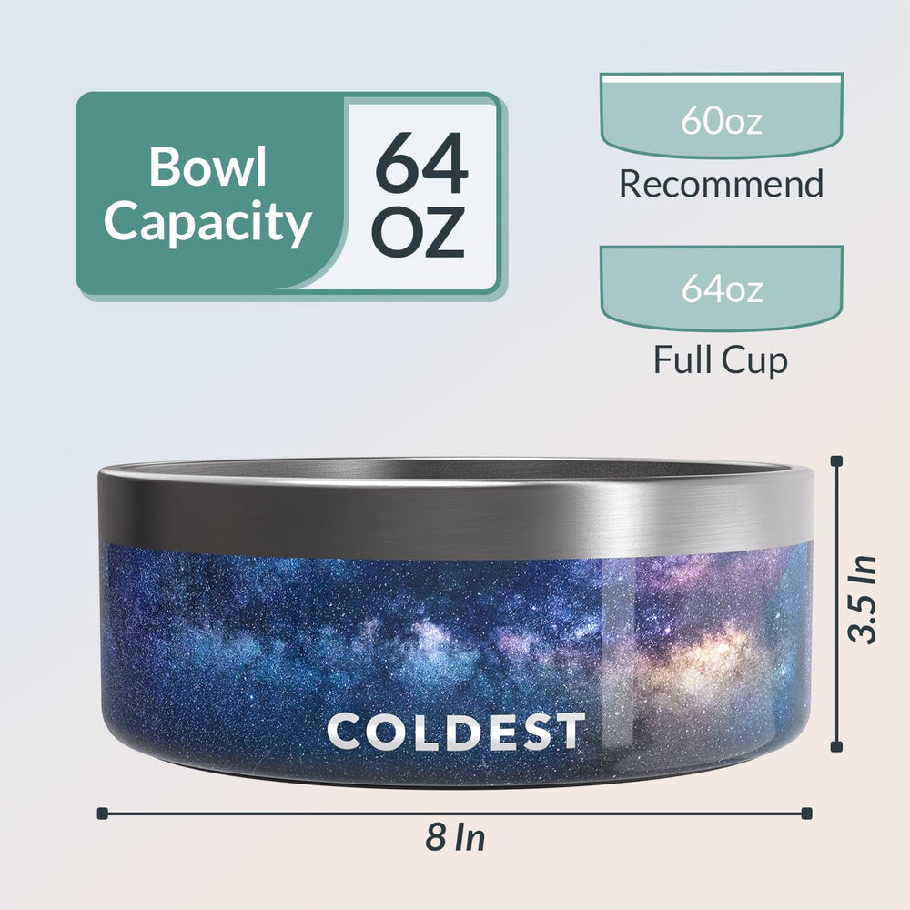 The Coldest Water rust-resistant stainless steel withstands daily use.