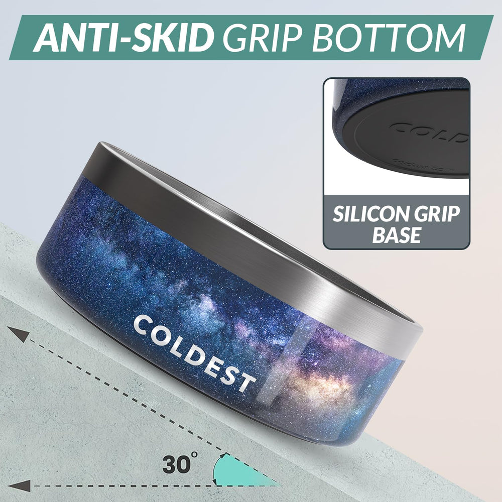 The Coldest Water triple-wall insulation emphasizes rugged durability.