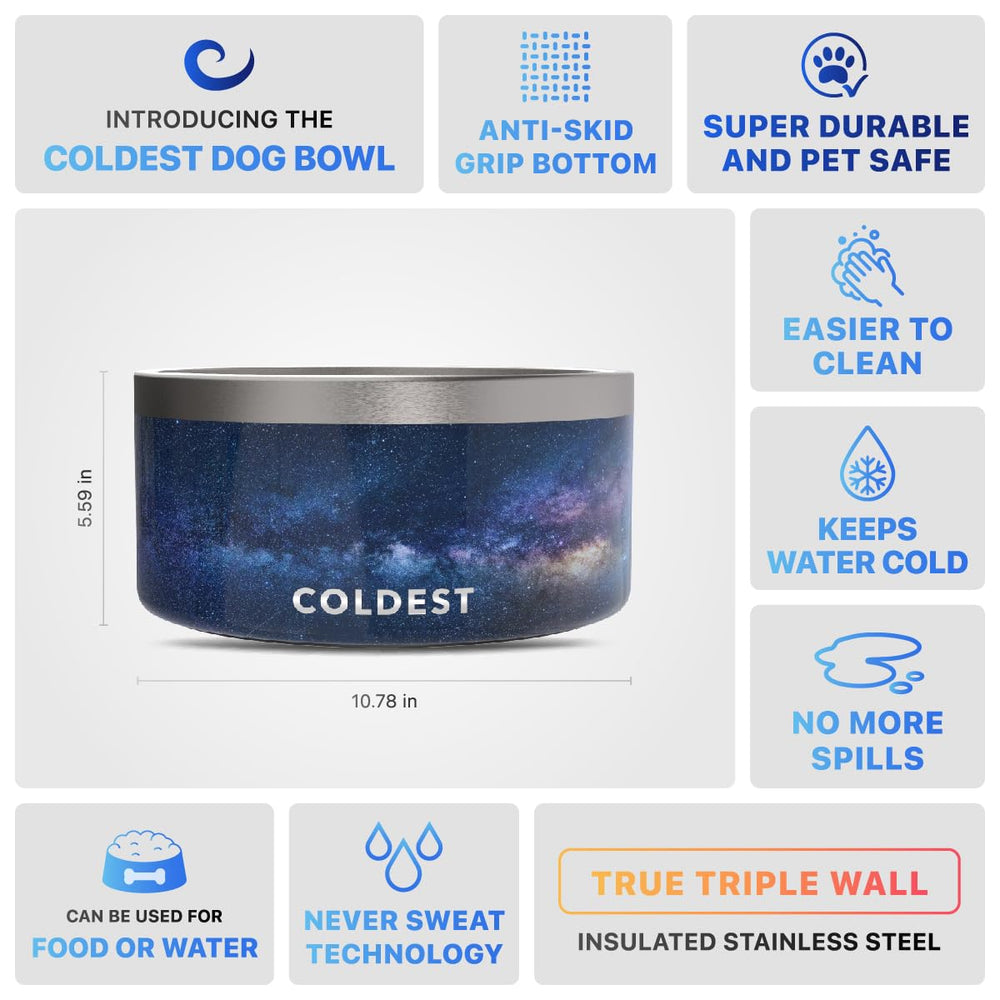 The Coldest Water colddog bowl 200-ounce capacity supports long hydration