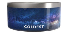 The Coldest Water colddog bowl triple-wall insulation close-up showing durability