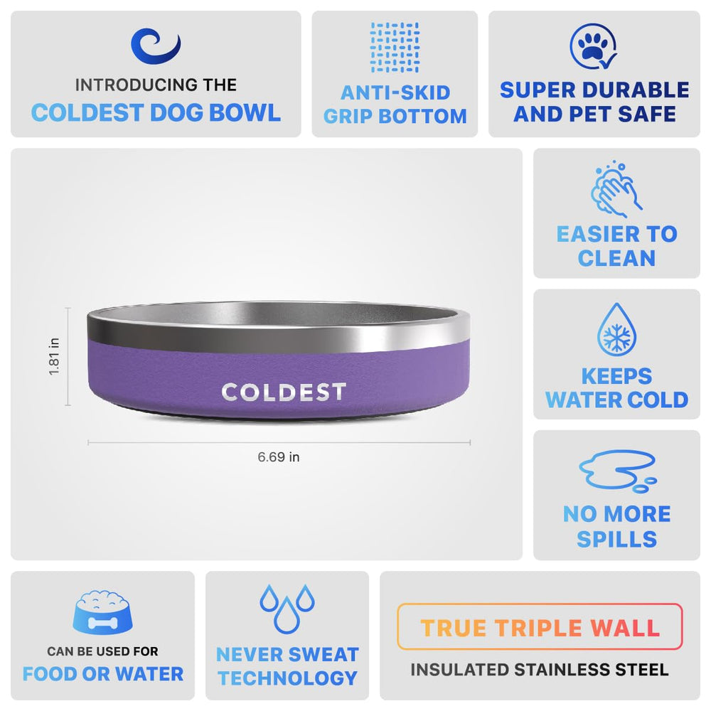 Coldest Water spill-proof design prevents messes for quick cleanups.