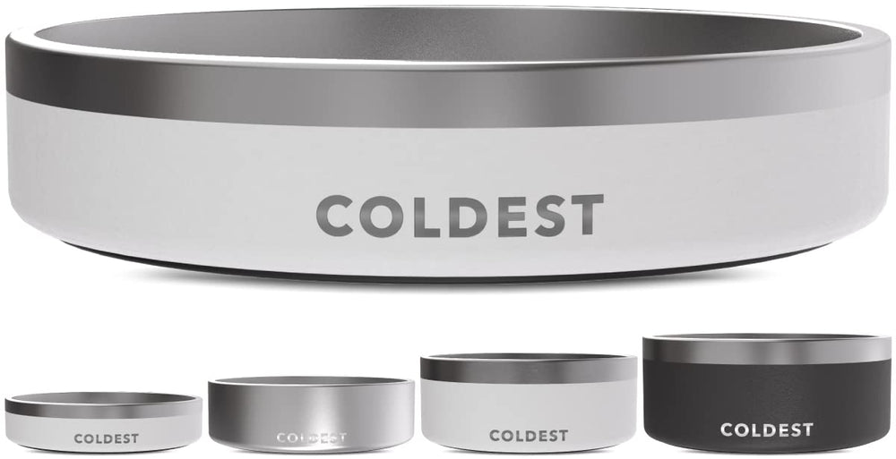 The Coldest Water: tazón para perros anticorrosivo, ideal para uso diario.