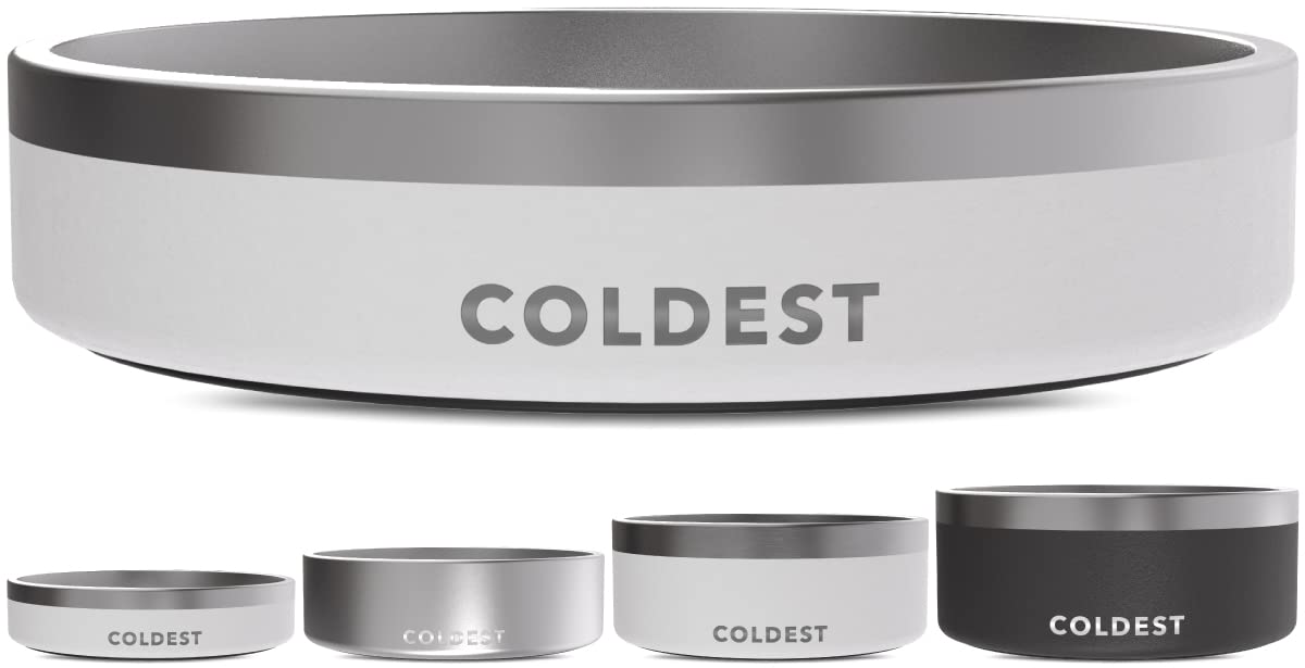 The Coldest Water: tazón para perros anticorrosivo, ideal para uso diario.