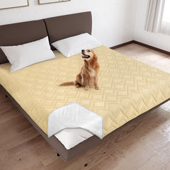 Coldwind bed cover for dogs, washable and protects furniture from spills and fur.