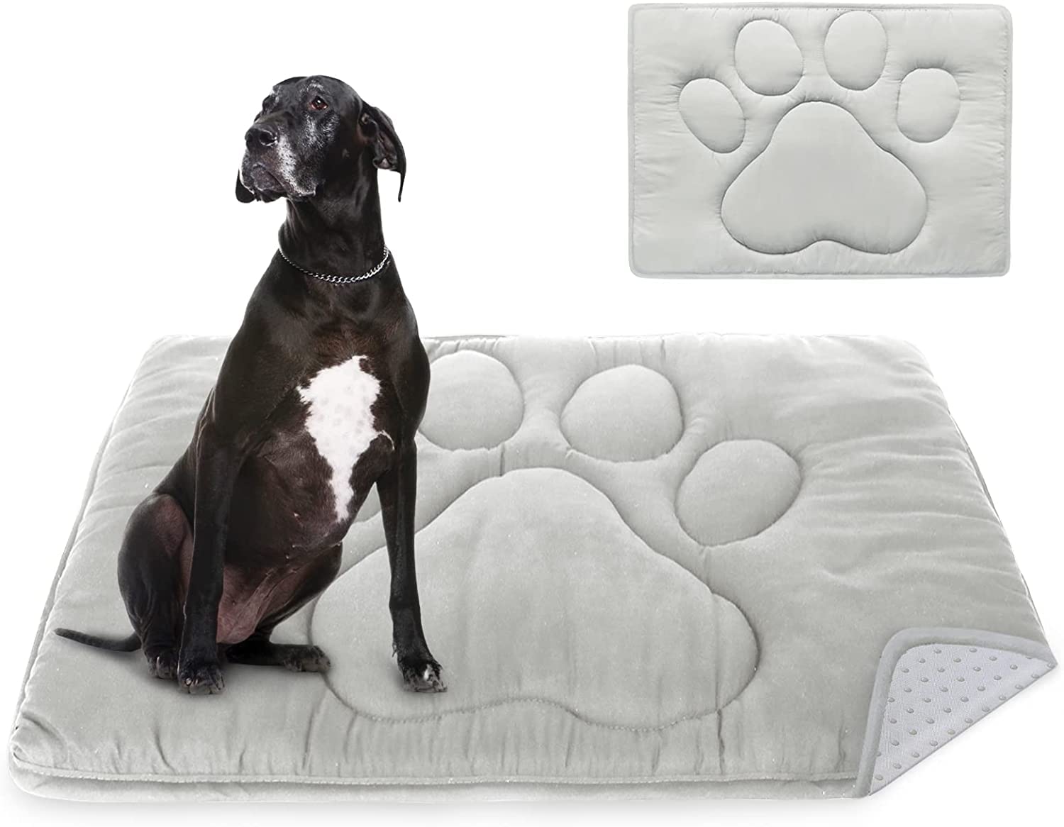 Coldwind dog crate pad 30x48 in crate boosts large-dog comfort during crating