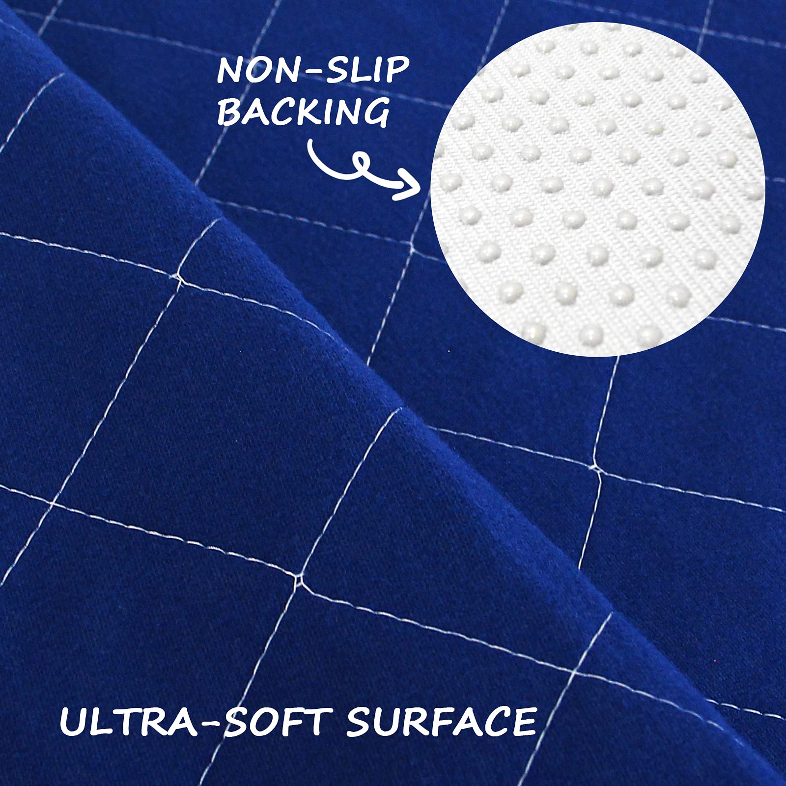 Coldwind Round 48x48 multi-use pad for crate travel and playpen.