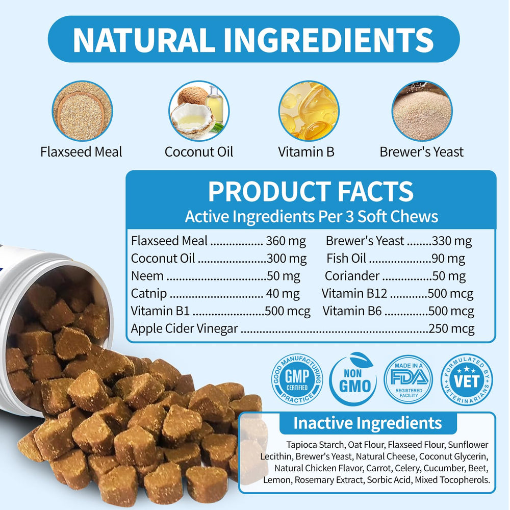 ColEaze all-breeds cat chews suitable for kittens and adults