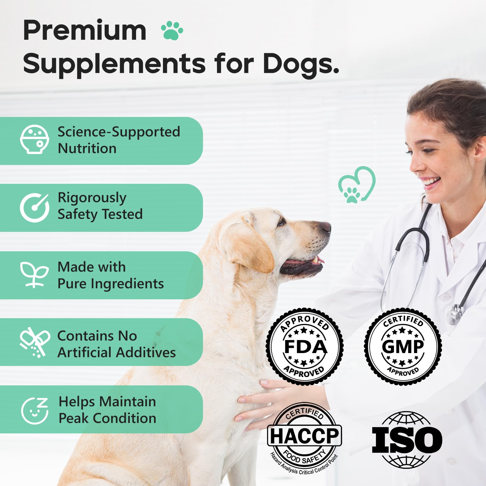 ColEaze calming chews lead to a relaxed dog after use.