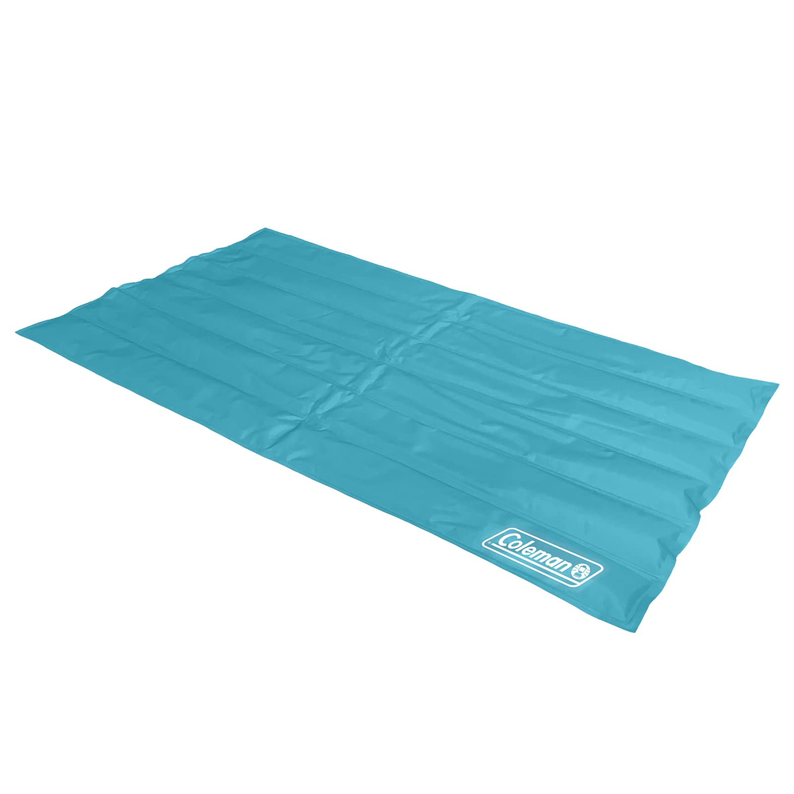Coleman Comfort Cooling Gel Pet Pad flat on floor keeps dogs refreshed on hot days.