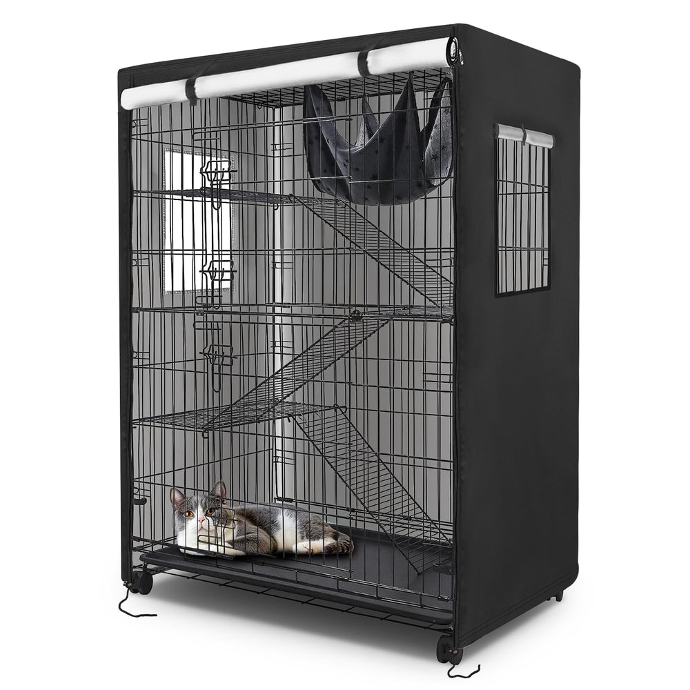 Colewin Catio Cover front opening with dual zippers for easy access