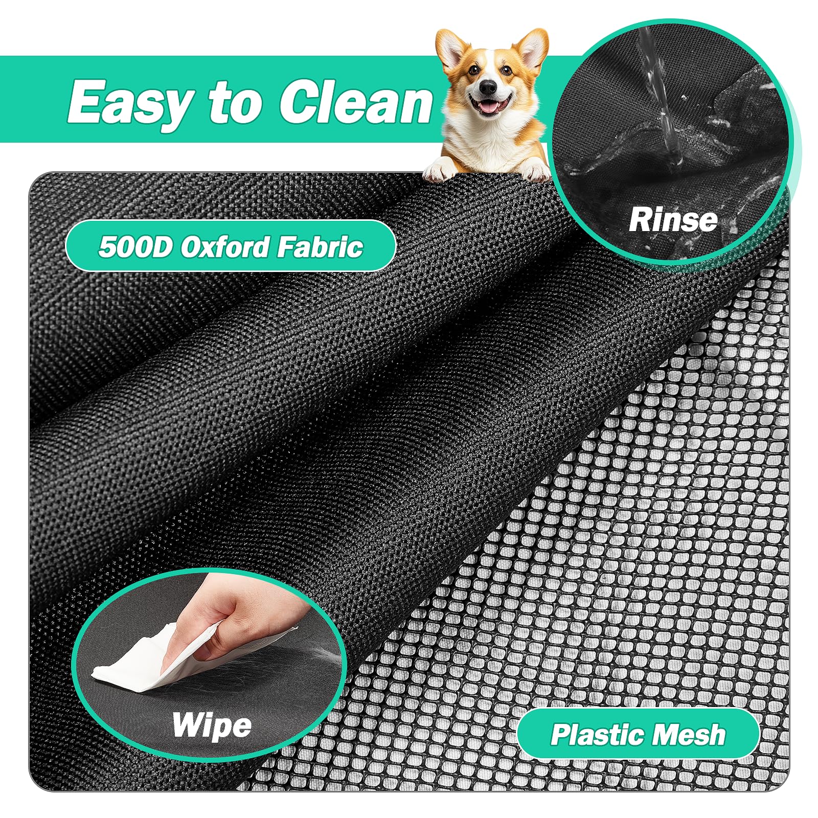 Colewin dog playpen cover sun-shade design provides cooler outdoor respite