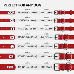 CollarDirect collar con ajuste 13-16 pulgadas, talla compatible para diversas mascotas.