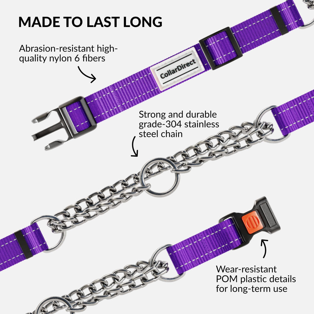 CollarDirect Martingale para entrenamiento, ajuste cómodo y control suave.