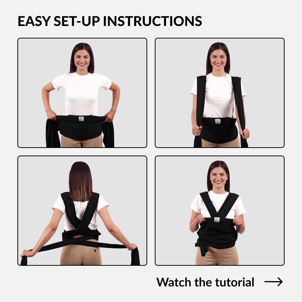 CollarDirect dog sling secure-fit: adjustable design for a comfortable fit on any wearer