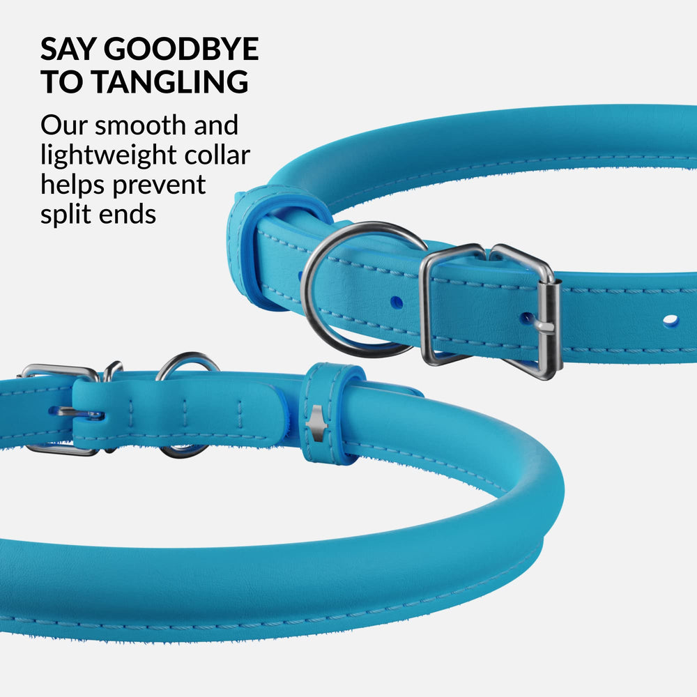 CollarDirect soft-padded round collar closeup enhances comfort and reduces matting for daily wear.