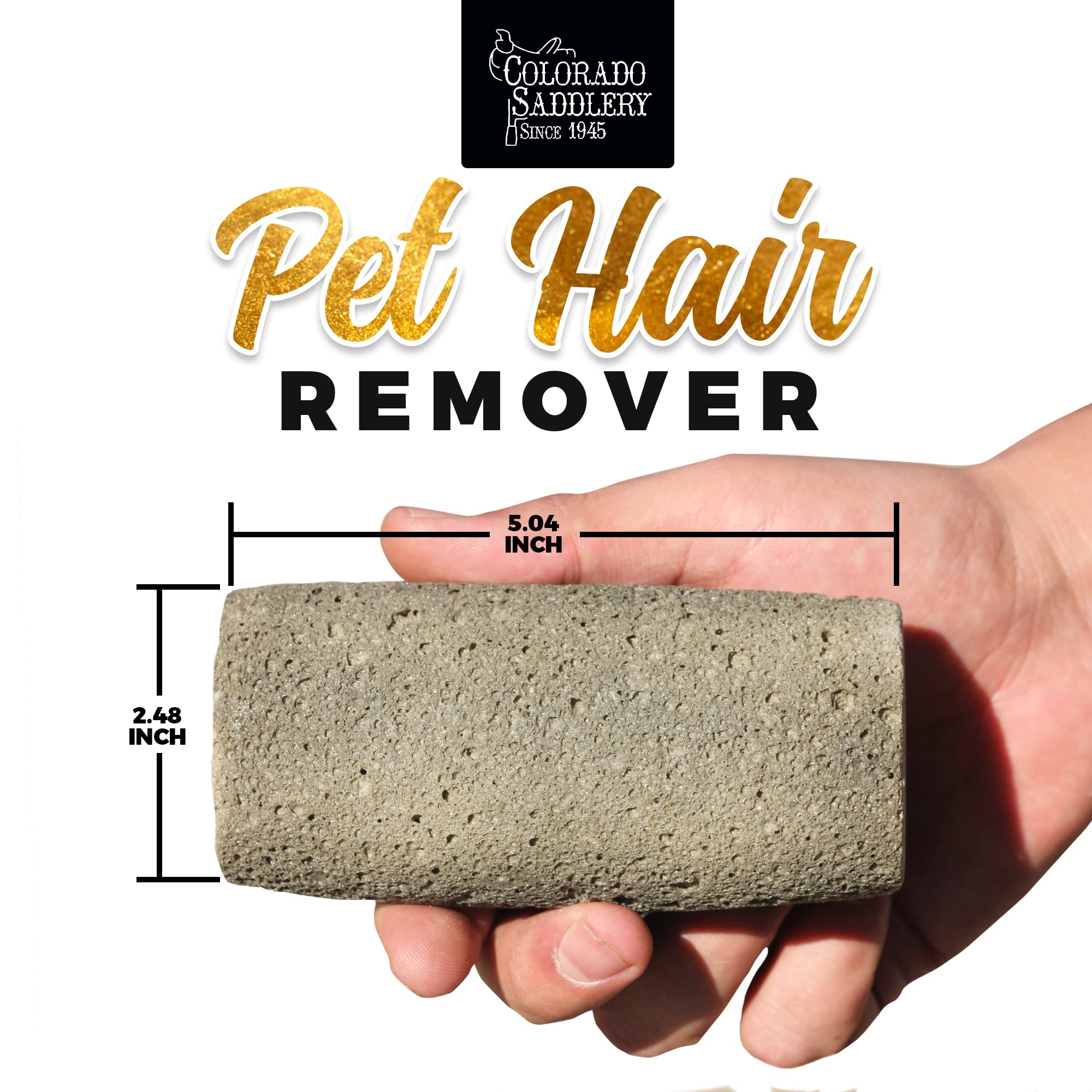 Colorado Groomer's Pet Hair Remover shows USA-made durability for repeated use