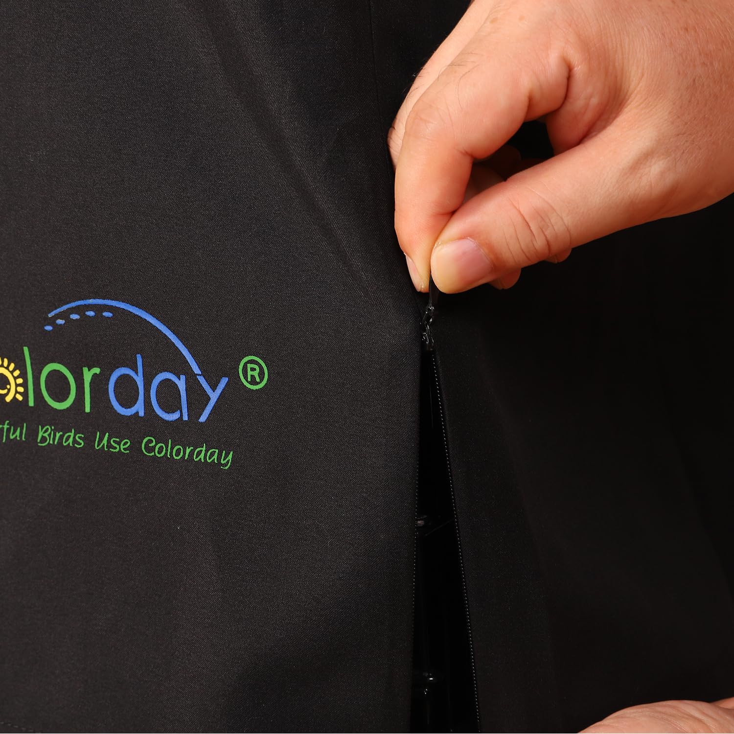 Colorday Good Night Bird Cage Cover Machine washable for easy care and cleaning.