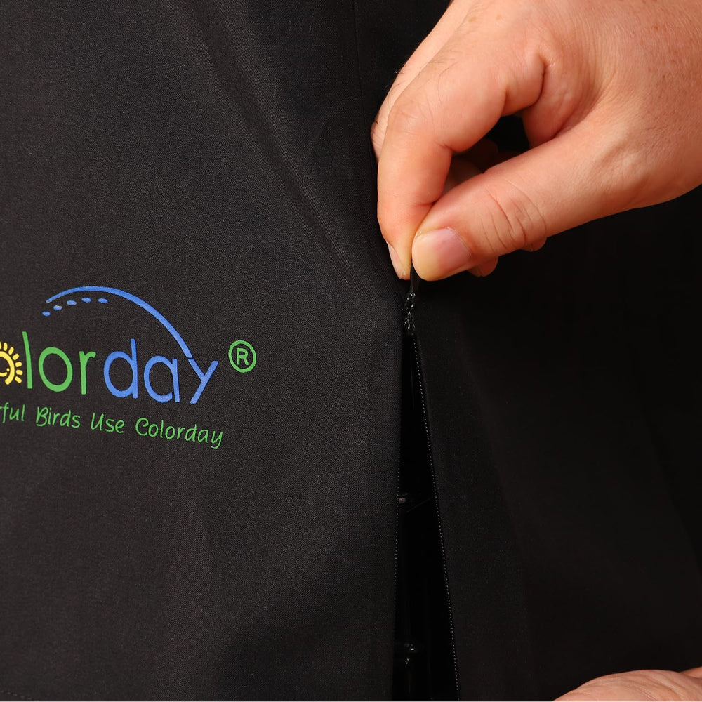 Colorday Good Night Bird Cage Cover Machine washable for easy care and cleaning.