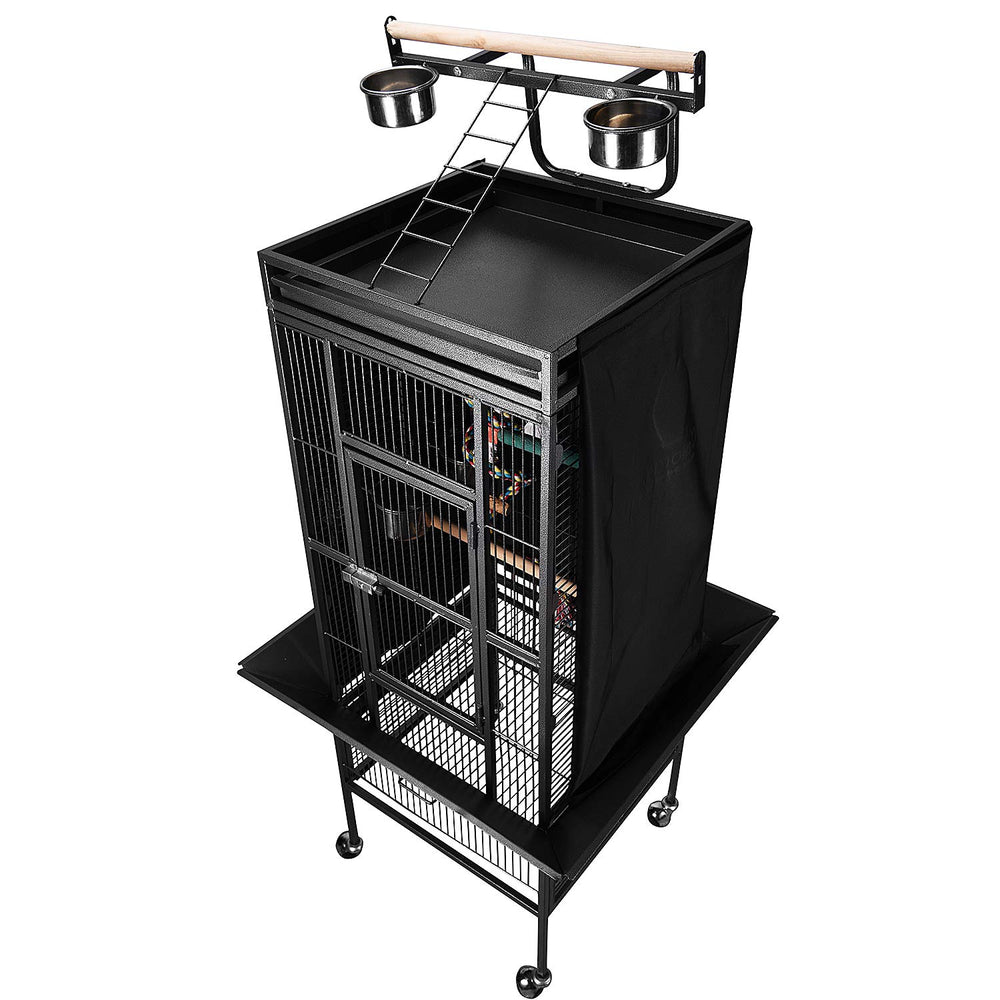 Colorday Good Night cage cover uses magnetic buckle for quick, tool-free installation.