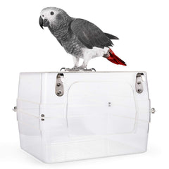 Colorday large bird bath cage-mount view for easy cage attachment