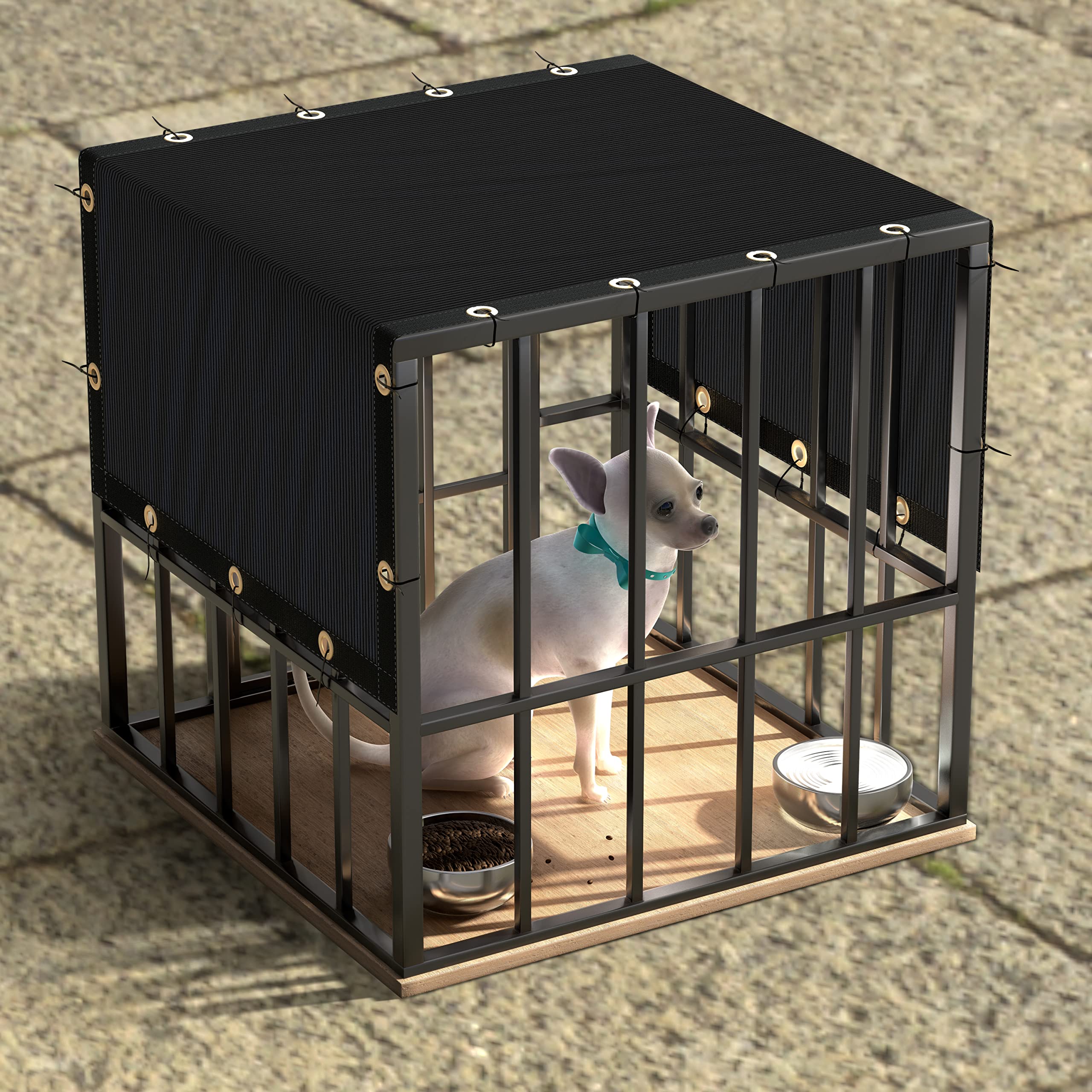 ColourTree patio shade cloth demonstrates 90% sunblock for outdoor comfort