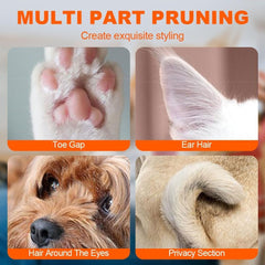 Comasua cordless paw trimmer for indoor and outdoor grooming on the go