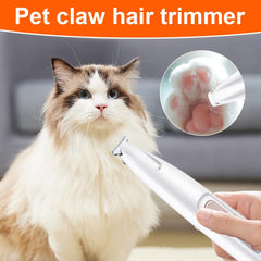 Comasua paw trimmer with smart LED display for easy status at a glance
