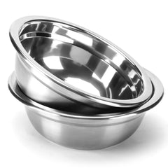 COMESOON 2-pack 50oz dog bowls show rust-resistant stainless steel and premium finish
