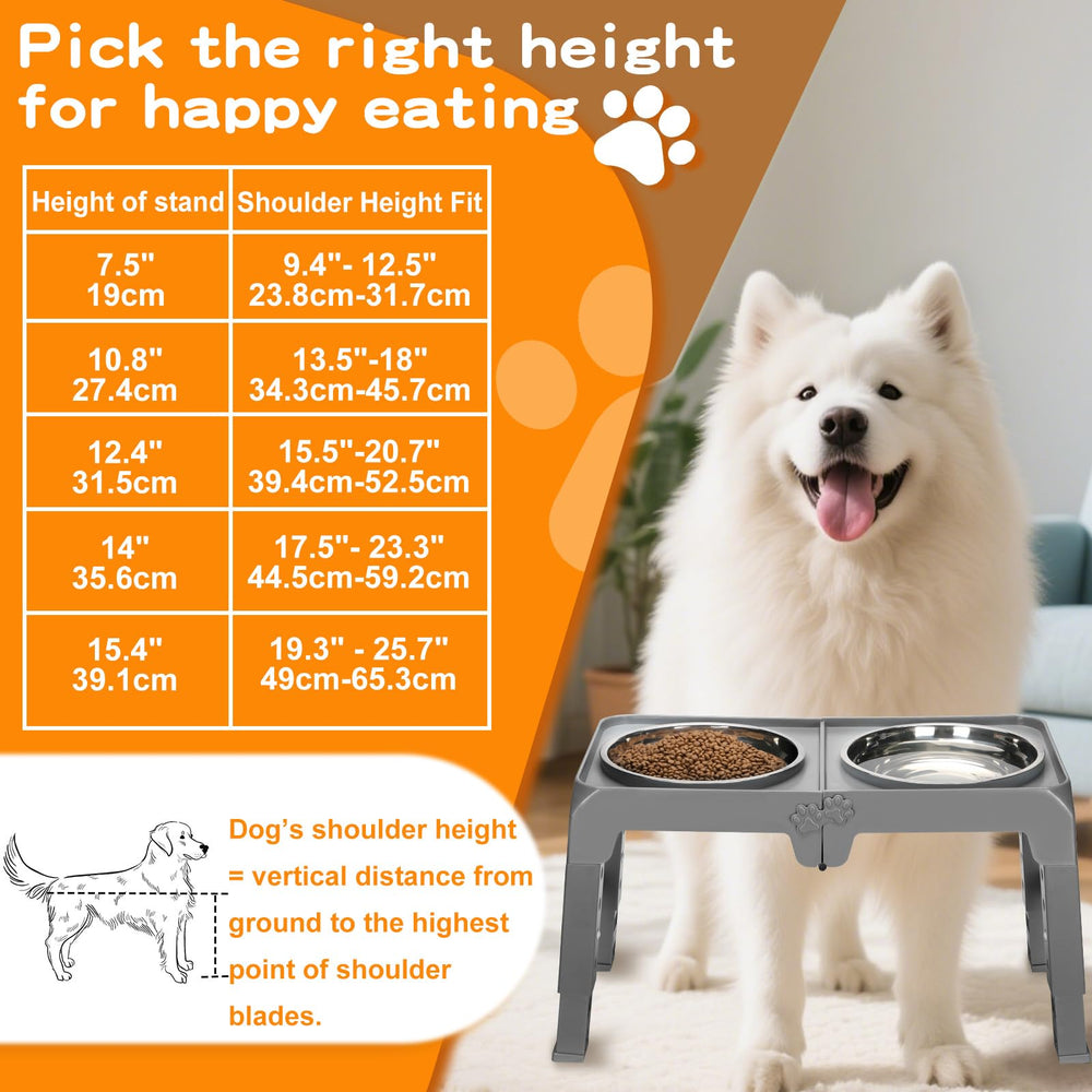 COMESOON BPA-free-rust-resistant-bowls ensure safe, odor-free meals.