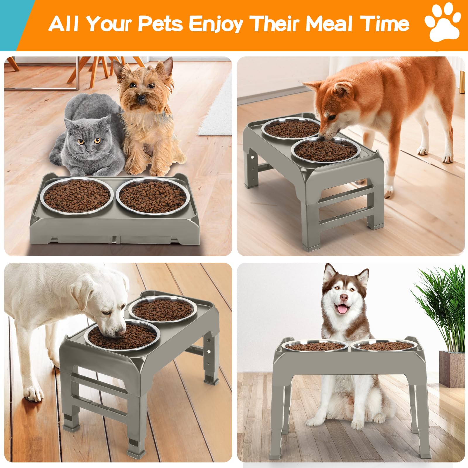 COMESOON ergonomic-dining-setup supports comfortable neck alignment during feeding.