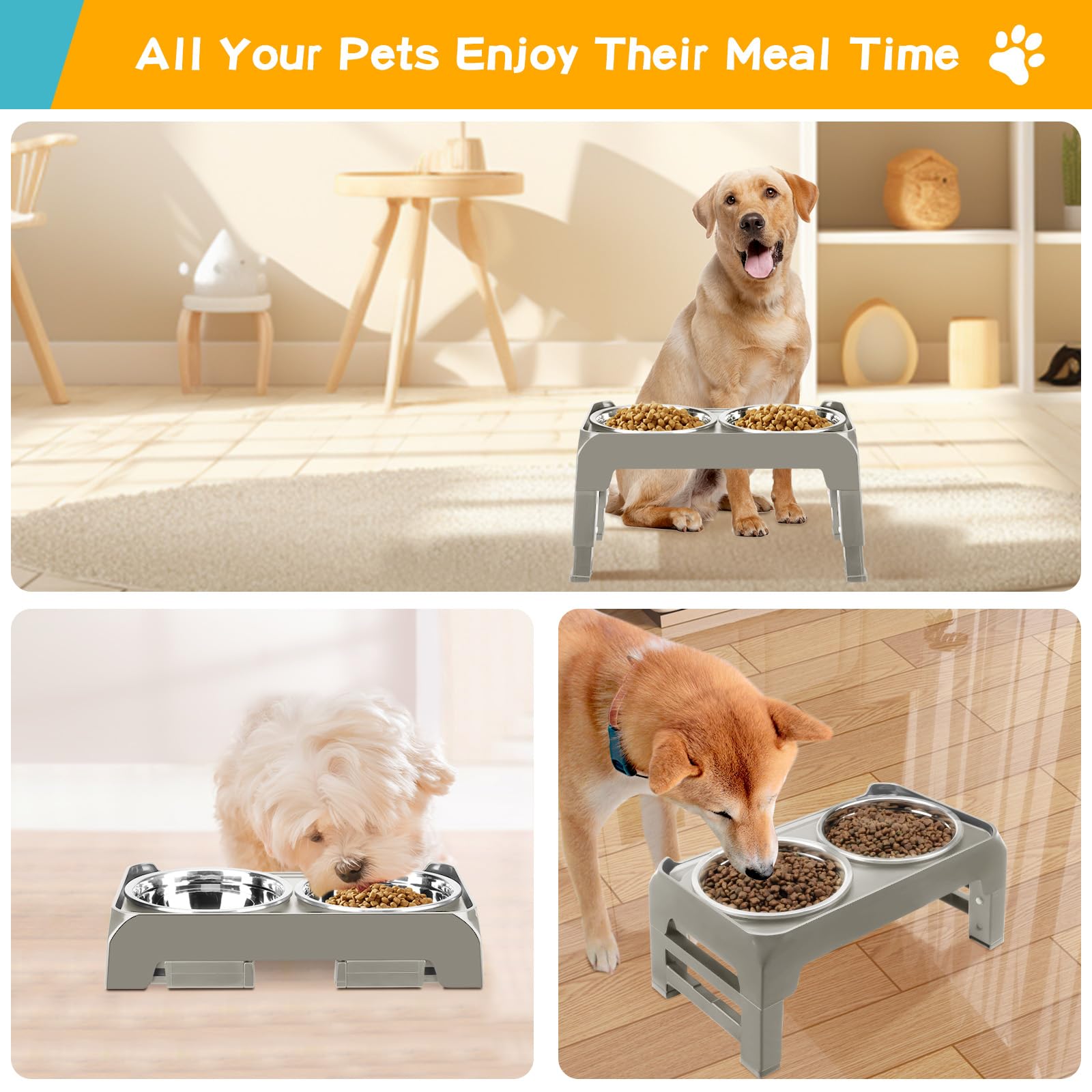 COMESOON light brownish gray color shows a versatile, pet-friendly design