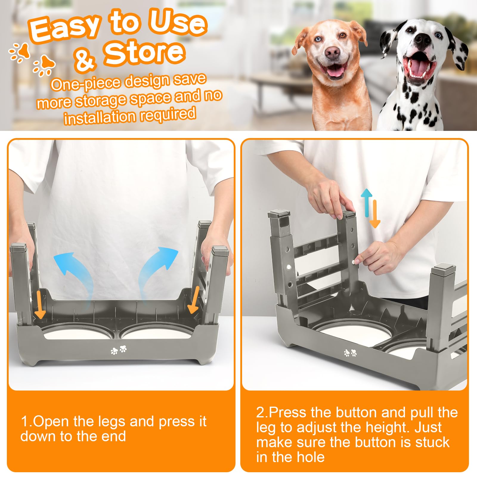 COMESOON noiseless-rubber-edges keep mealtimes peaceful and stable.