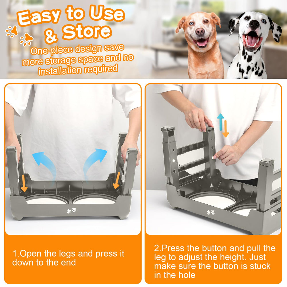COMESOON noiseless-rubber-edges keep mealtimes peaceful and stable.