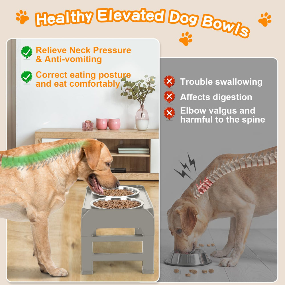 COMESOON raised-edges-for-easy-pickup keeps bowls tidy and accessible.