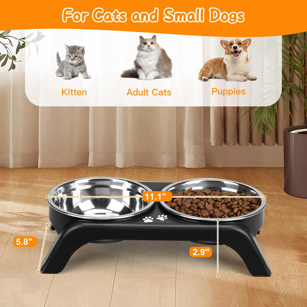 COMESOON whisker-friendly design reduces whisker contact and mess.