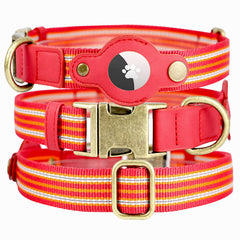 Comfluxe AirTag pocket on collar for quick location checks