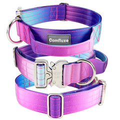 Comfluxe with-handle collar enables quick, confident control in busy or training scenarios.