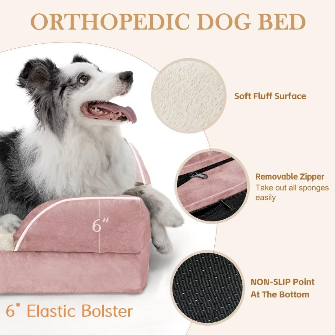Comfort Expression four-sided wrap design cradles dogs for cocooned comfort and security.