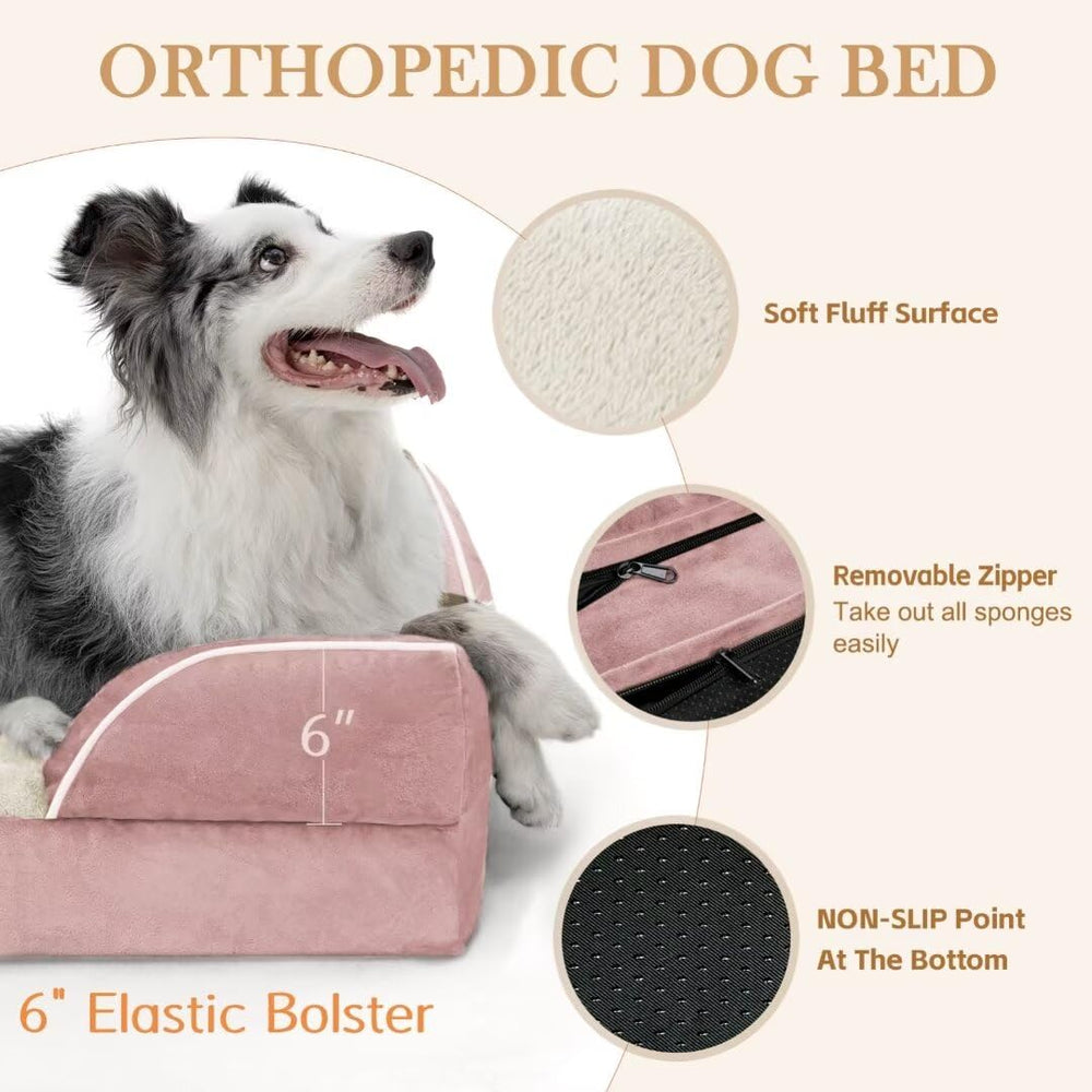 Comfort Expression four-sided wrap design cradles dogs for cocooned comfort and security.
