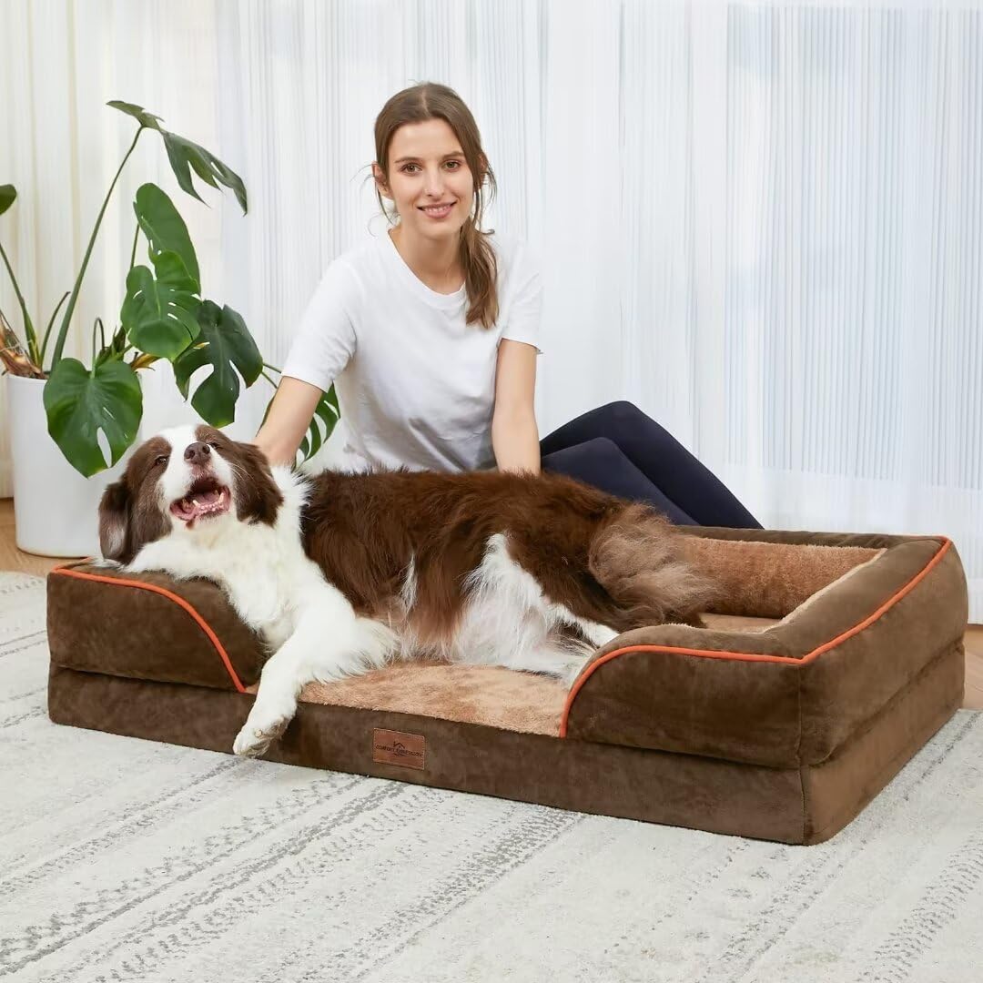 Comfort Expression 53x42-inch size demonstrates generous space for extra-large dogs.