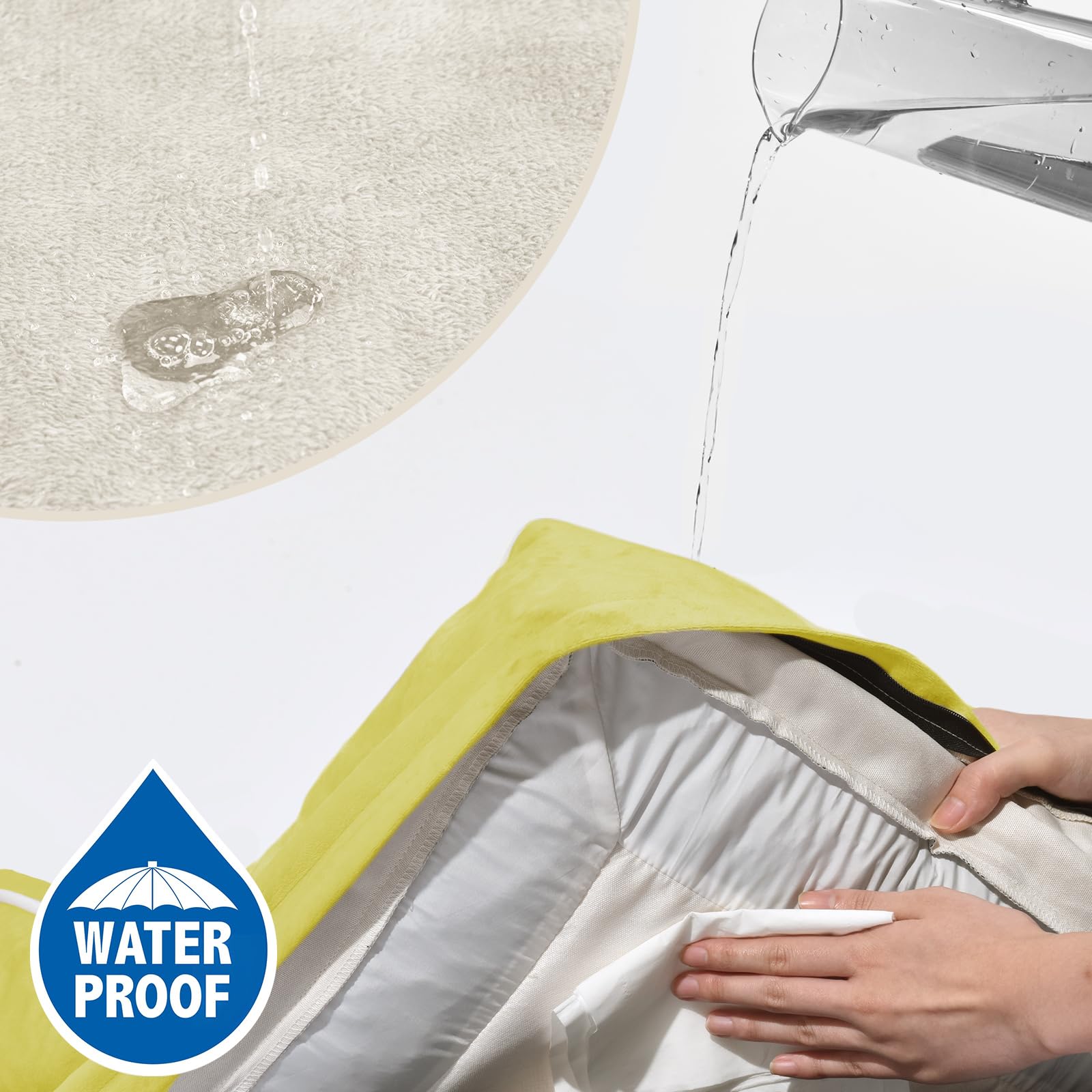 Comfort Expression non-slip bottom keeps the bed in place during play