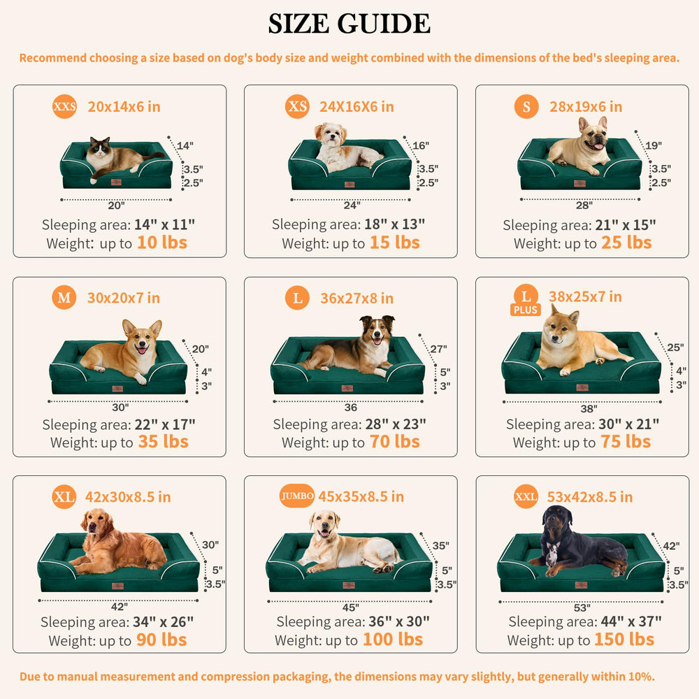 Comfort Expression emerald dog bed removable cover for easy cleaning