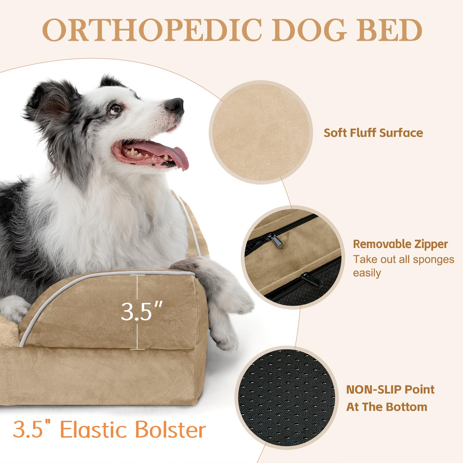 Comfort Expression four-sided wrap creates a secure cocoon for rest.