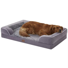Comfort Expression orthopedic dog bed front view shows supportive shape for large dogs.